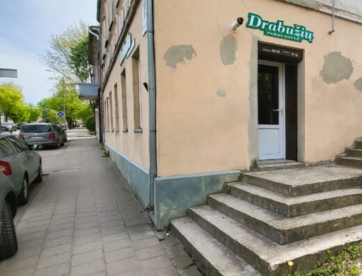 Parduodamos patalpos – Parduotuvė Ukmergės centre, Vilniaus g. 19