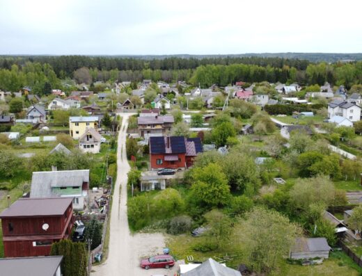 Sodo sklypas su pamatais ir projektu Kalveliuose, Paparčių g.