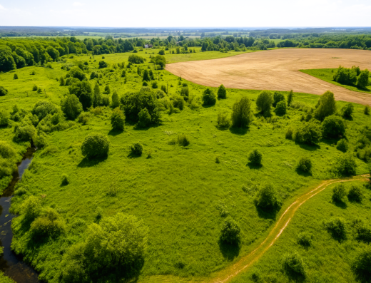 PARDUODAMAS 4,72 ha SKLYPAS ŠALIA ELEKTRĖNŲ MARIŲ – INVESTICINĖ TERITORIJA GAMTOS APSUPTYJE