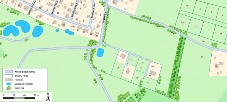 Parduodamas 24 a žemės sklypas Pakalniškių k., Nemėžio sen., Vilniaus r.