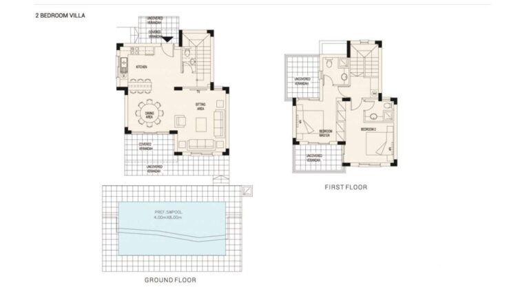 Parduodama 3 kambarių vila su baseinu Pafoso regione, Pietų Kipre – 430 000 €